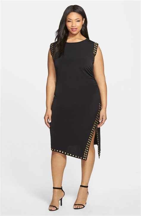 michael kors plus size tops|michael kors plus dresses.